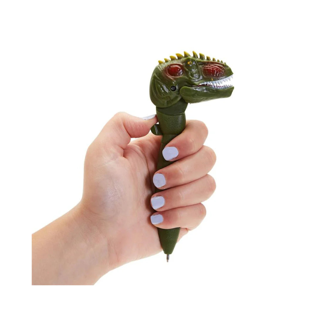 moveable head t-rex pen
