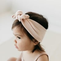 Organic Cotton Headband - Chloe Pink Tint
