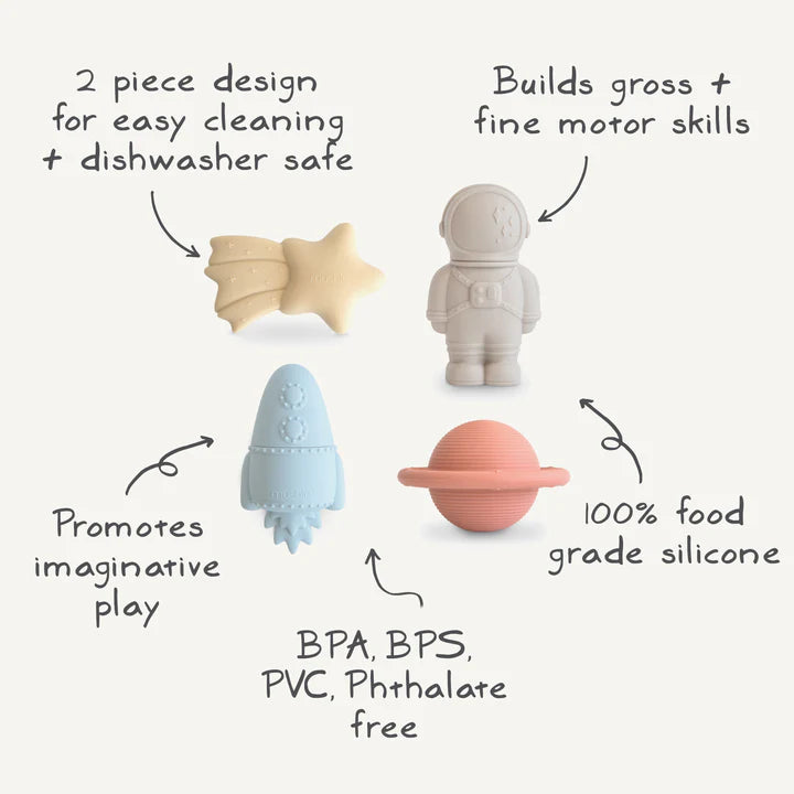 space mold free bath play set