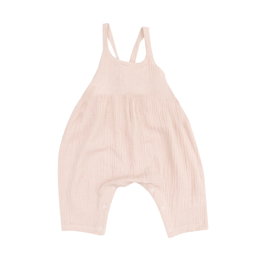 rose smoke tie back romper