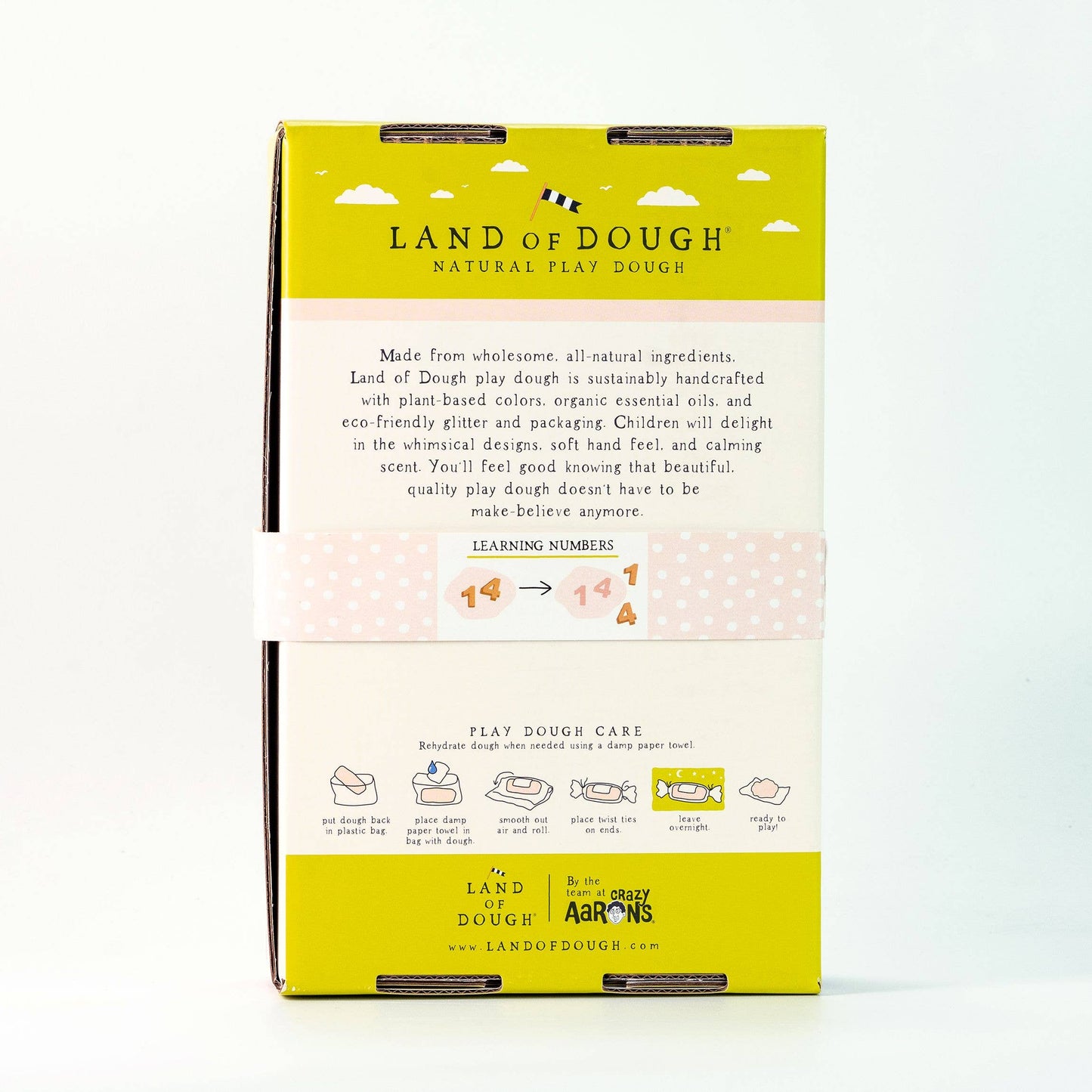 land of dough learning numbers kits