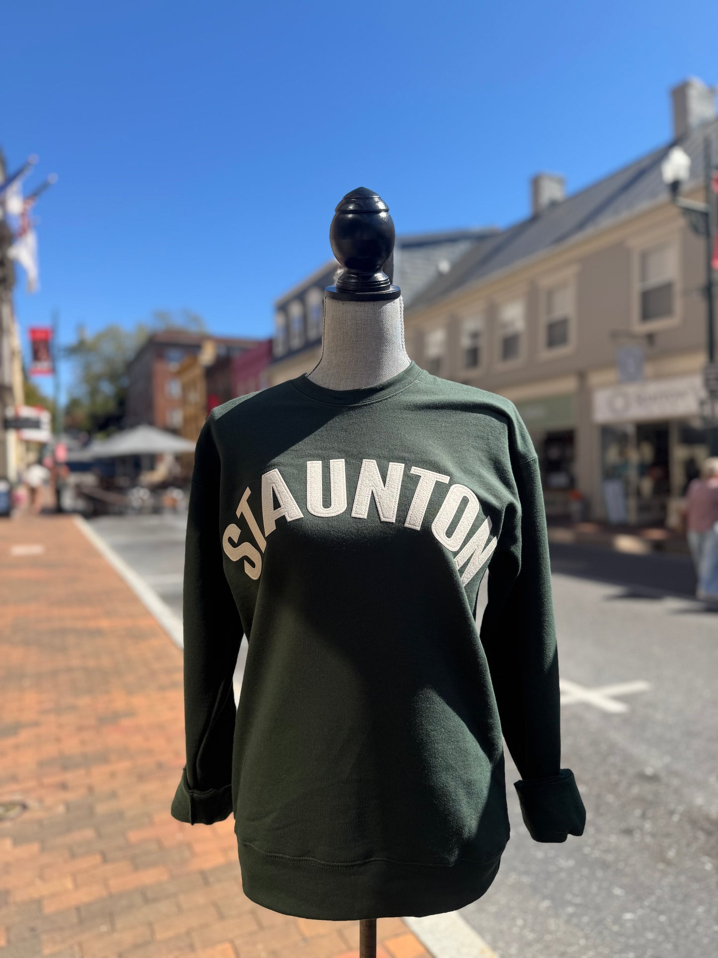 Felt Staunton Crewneck