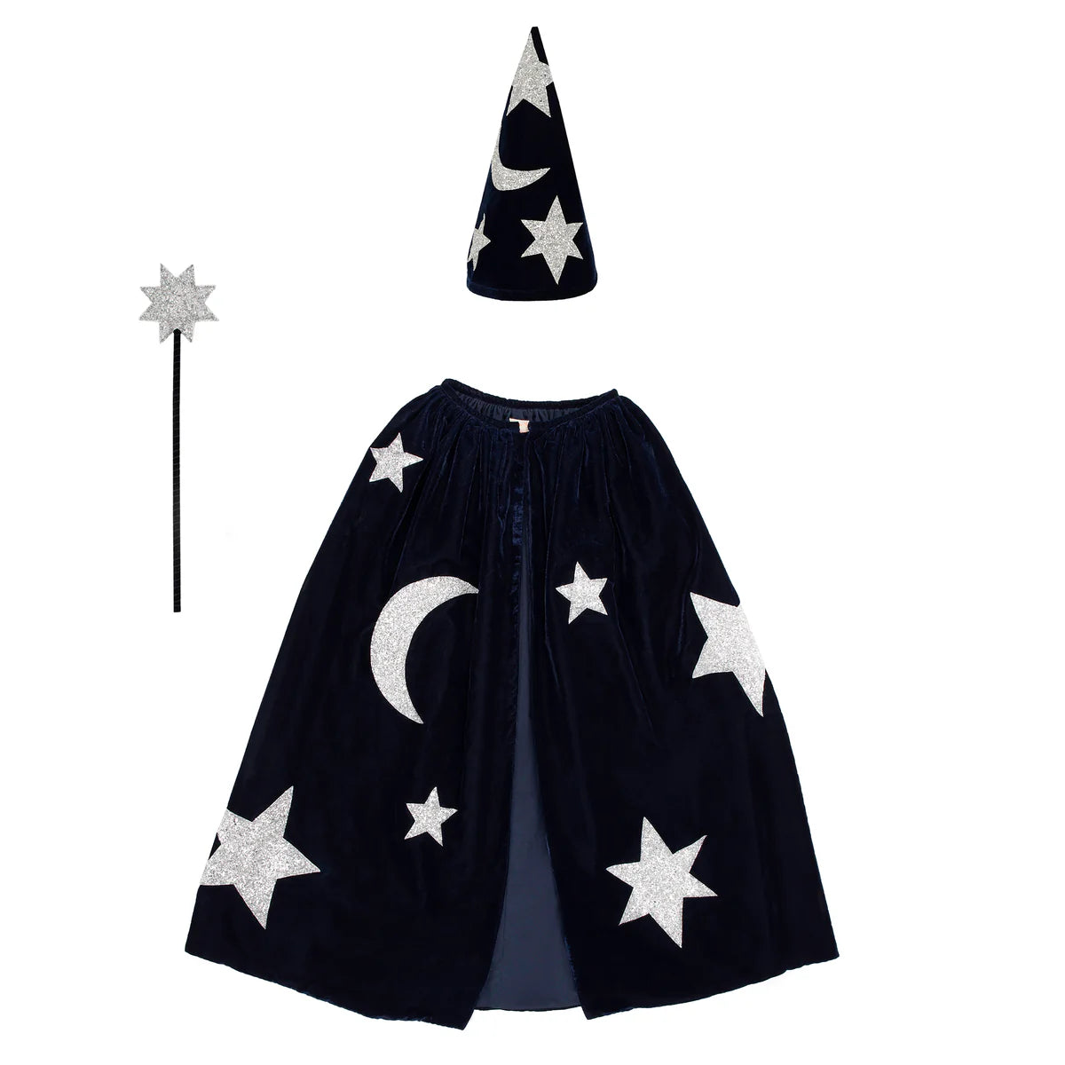 blue velvet wizard costume