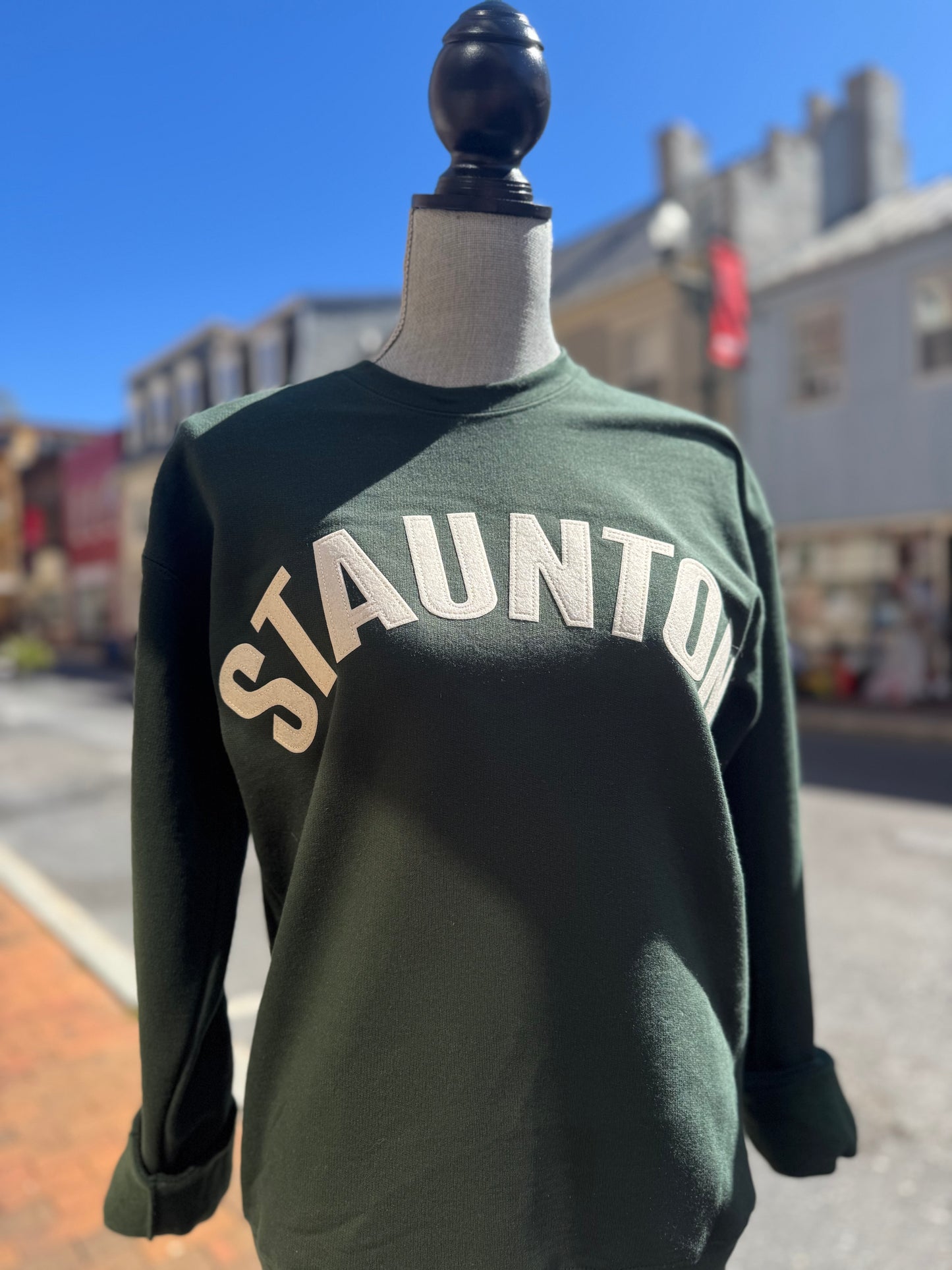 Felt Staunton Crewneck