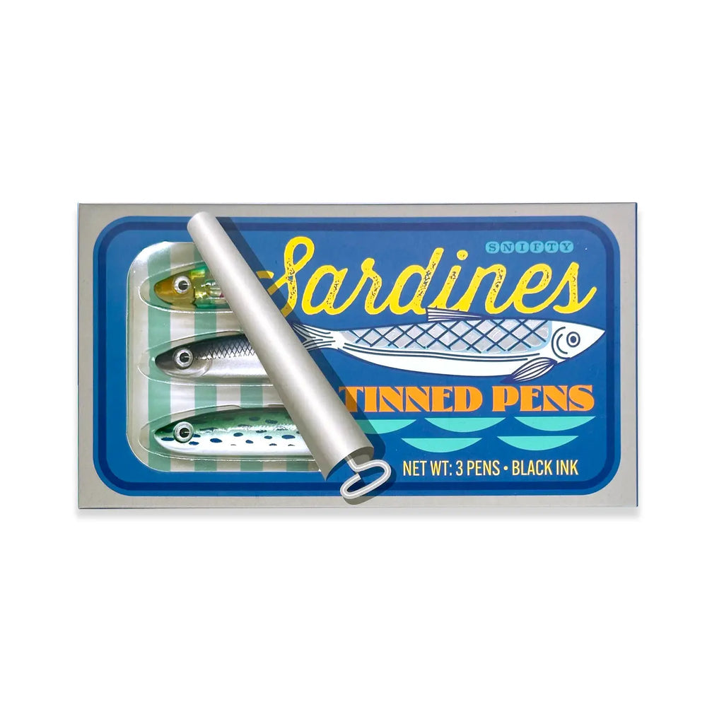 snifty sardines tinned fish pens