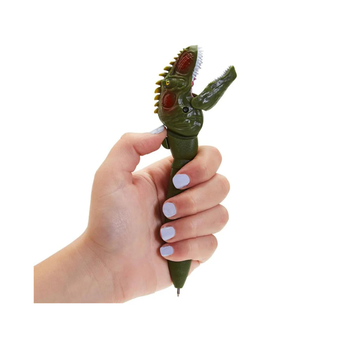 moveable head t-rex pen