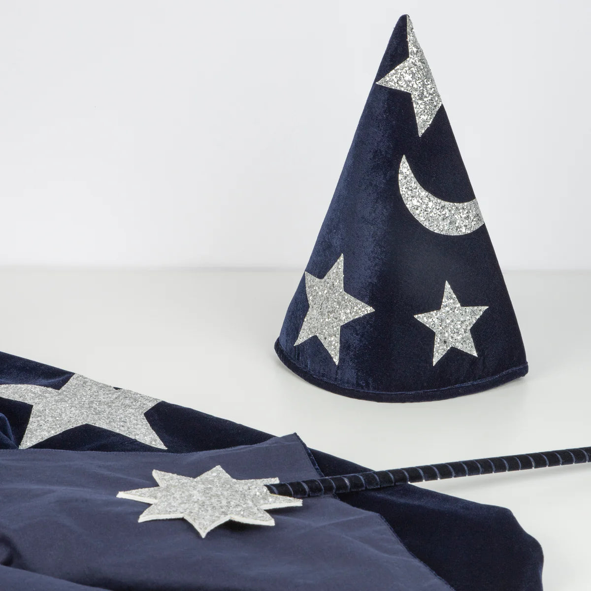 blue velvet wizard costume