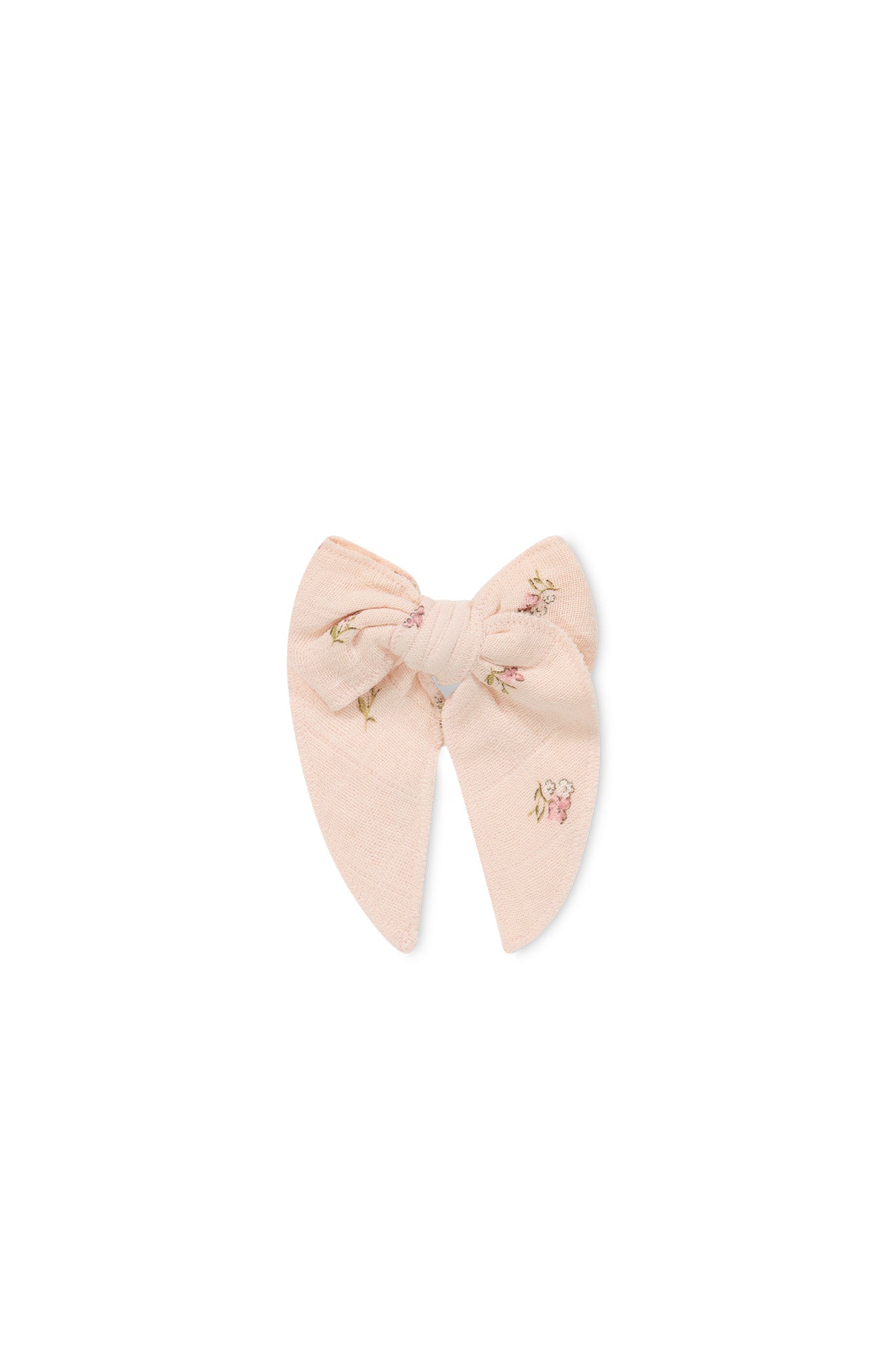 Organic Cotton Muslin Bow - Meredith Morganite