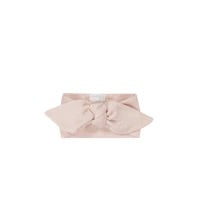 Organic Cotton Headband - Chloe Pink Tint
