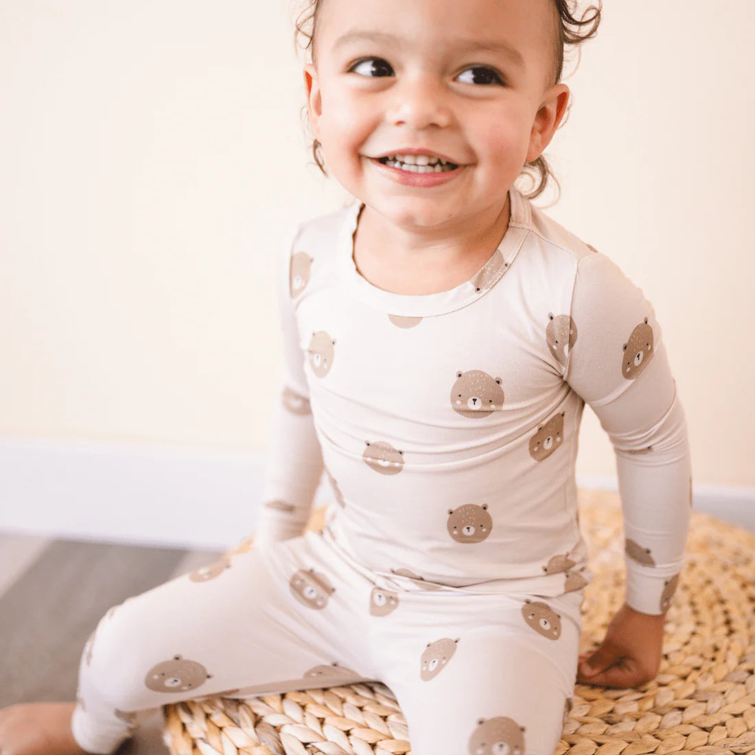 bamboo 2-piece set - teddy