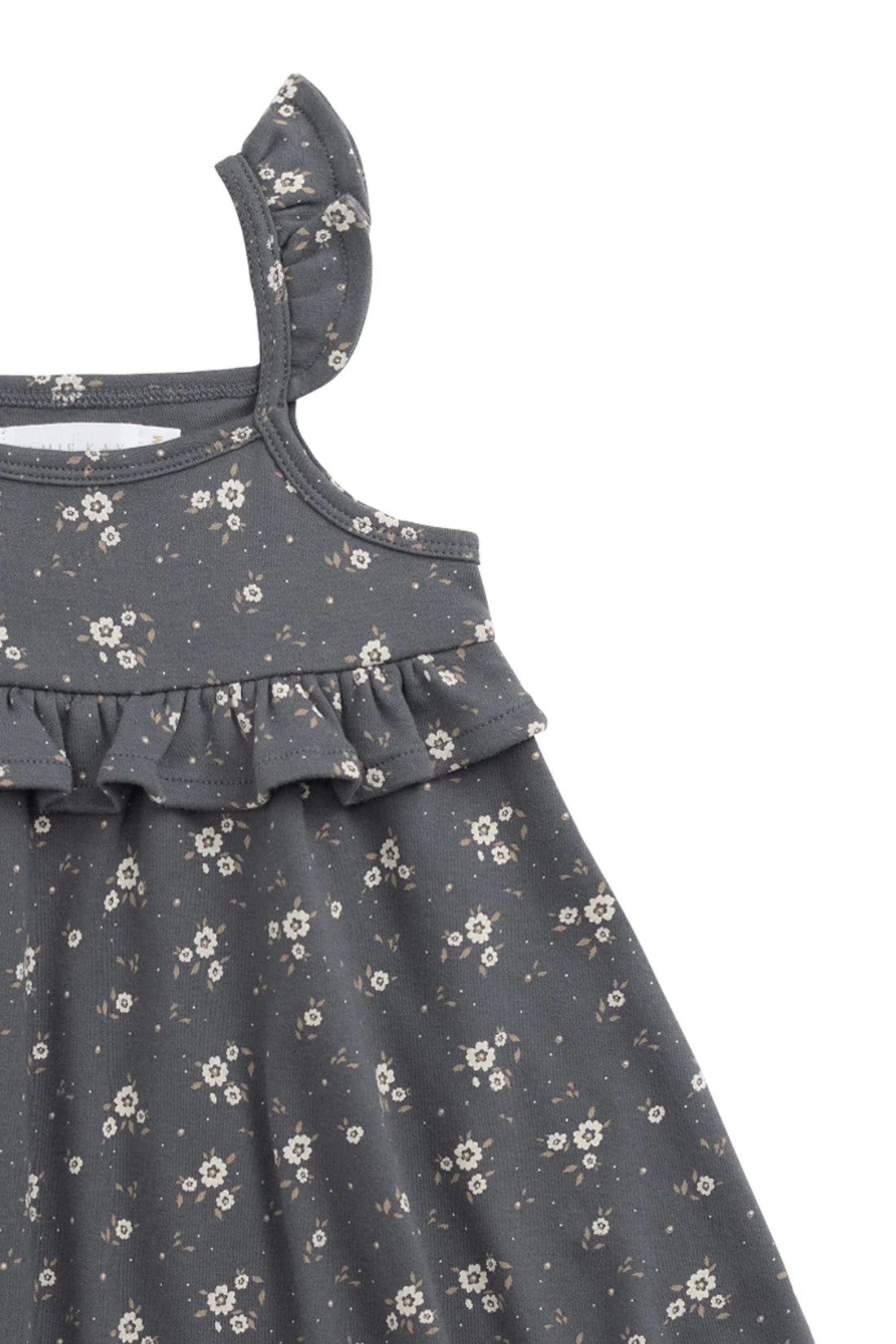 organic cotton molly dress - lulu bloom lava