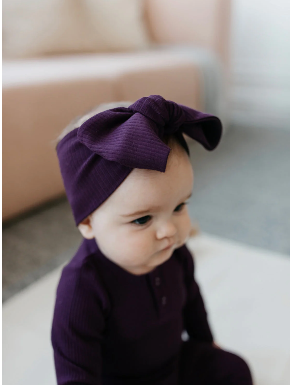 organic cotton modal headband - fig