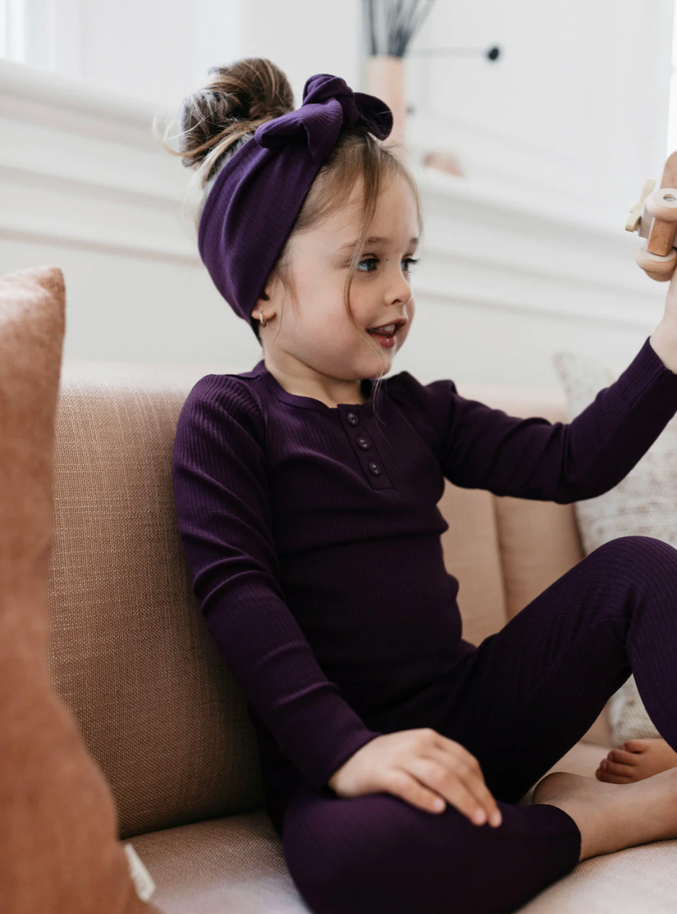 organic cotton modal headband - fig
