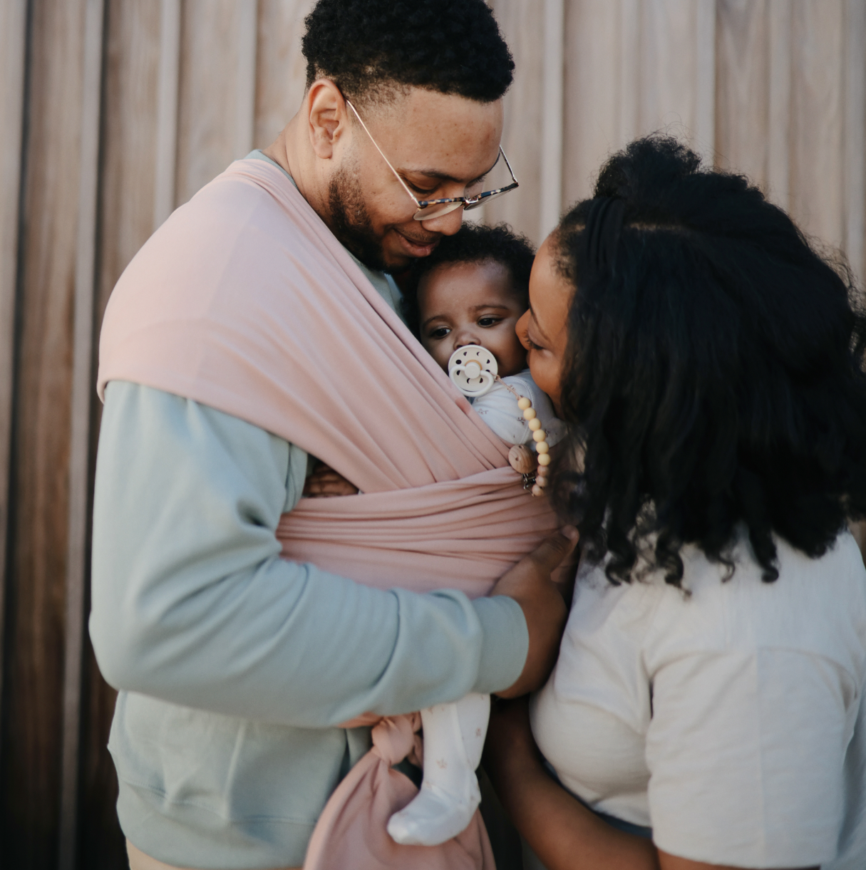 baby wrap (blush)