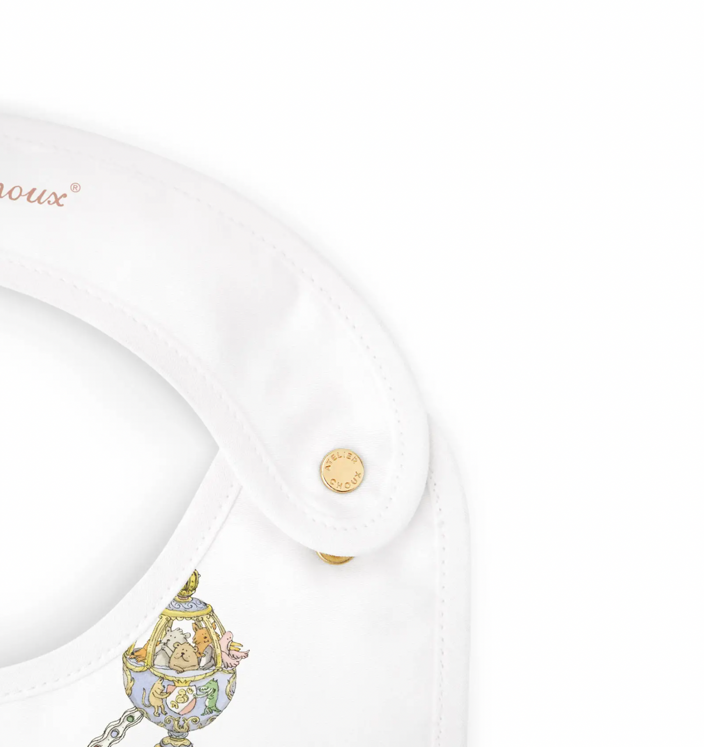Satin bib – Ferris Wheel