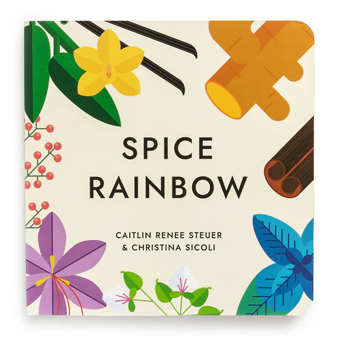 spice rainbow board book