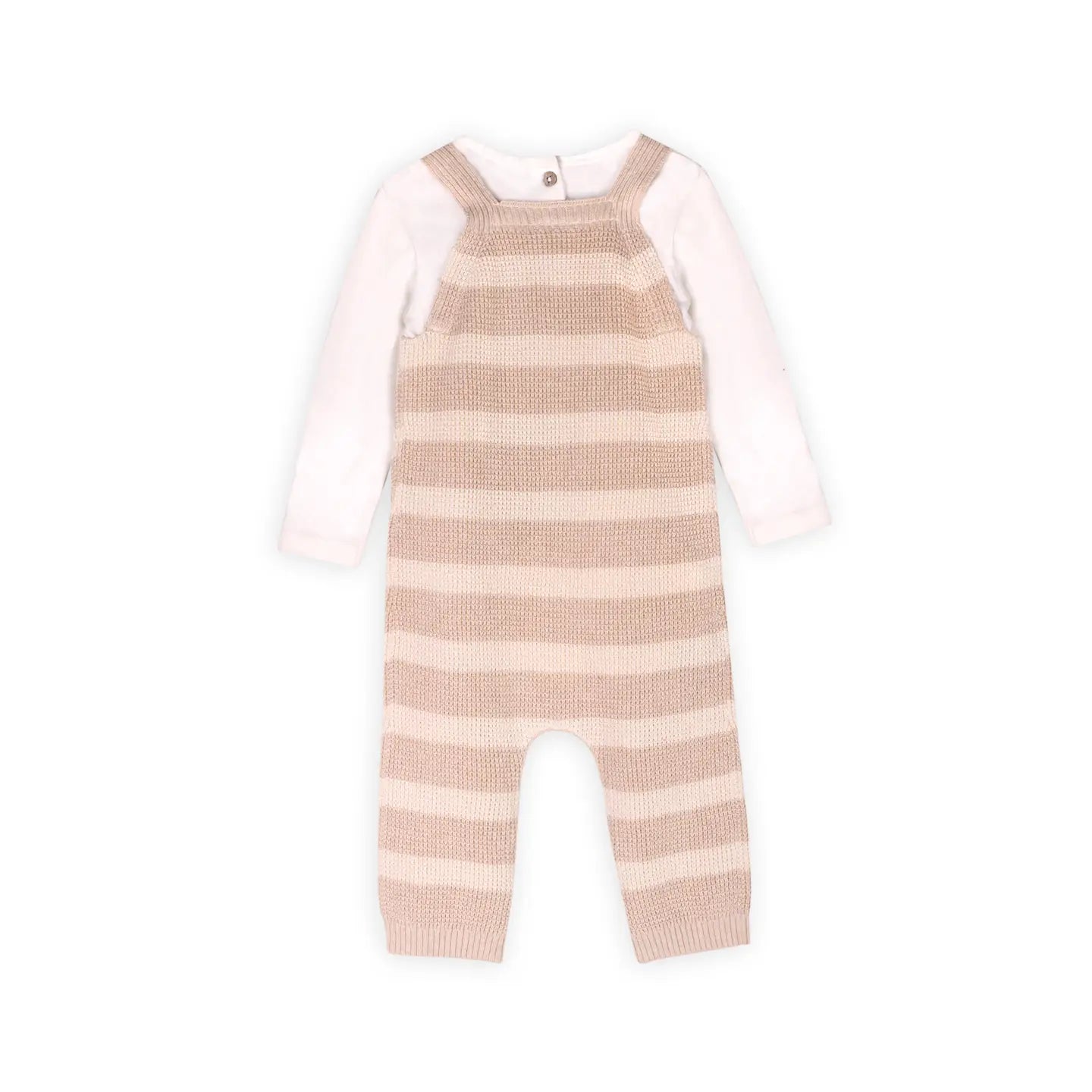 Trucks Embroidered Knit Strip Overall Set
