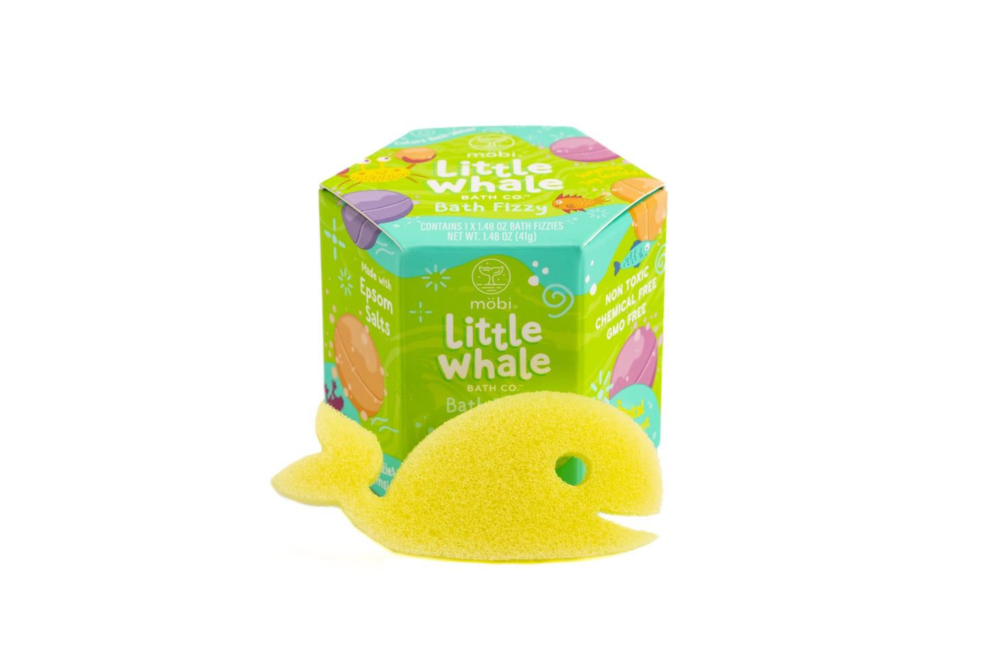 little whale bath
