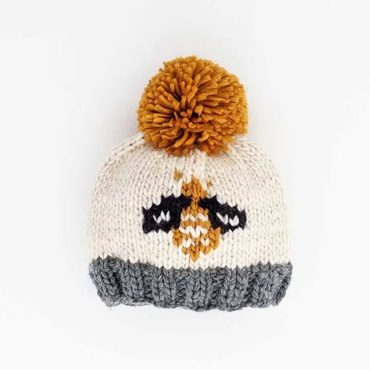 bumblebee knit beanie