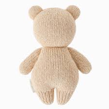 baby honey bear (blush bow)