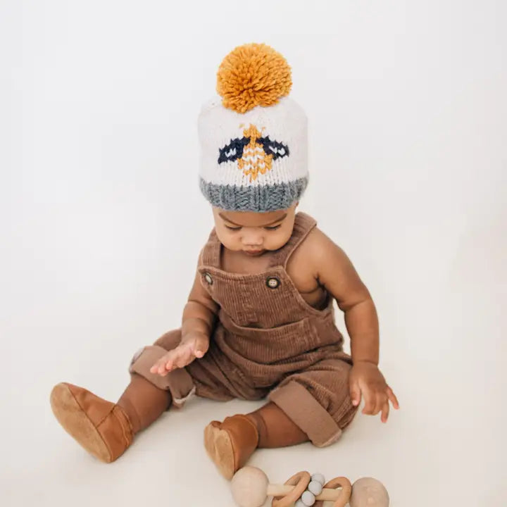 bumblebee knit beanie