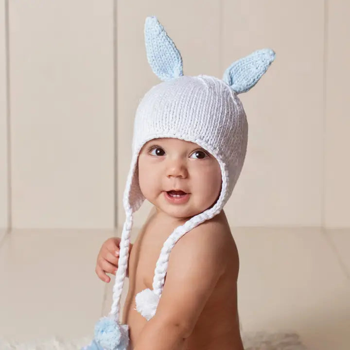 hugbunny blue beanie
