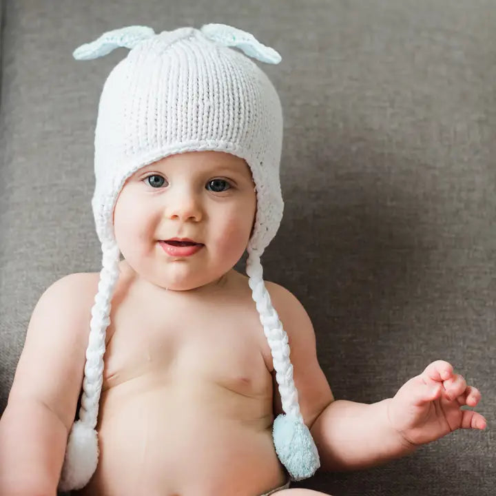 hugbunny blue beanie