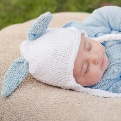 hugbunny blue beanie