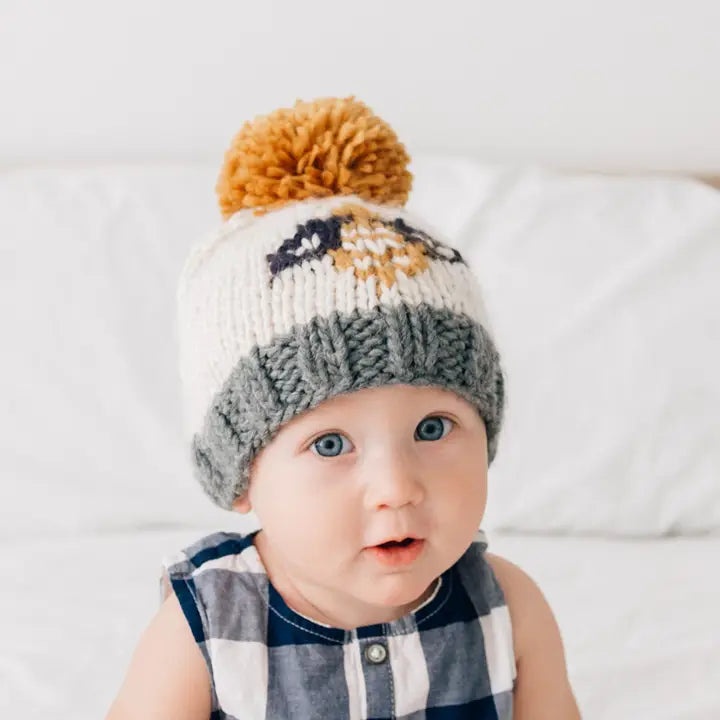 bumblebee knit beanie
