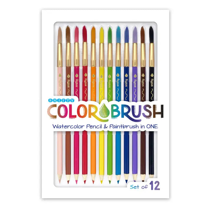 colorbrush - dual ended watercolor pencil and brush set