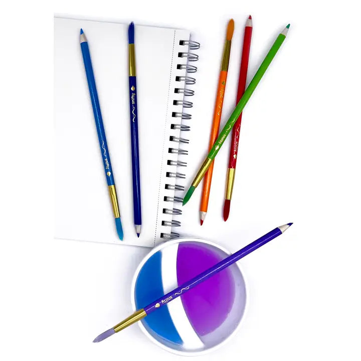 colorbrush - dual ended watercolor pencil and brush set