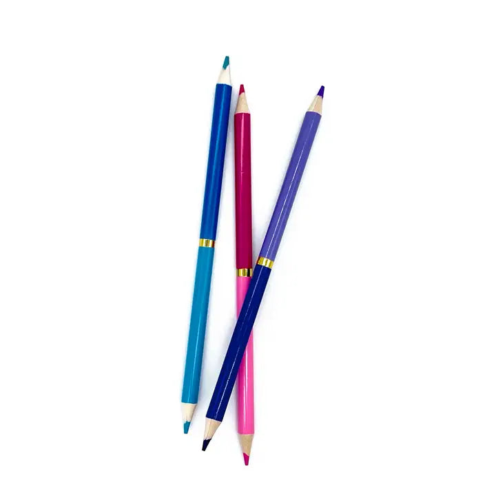 double rainbow dual ended color pencils