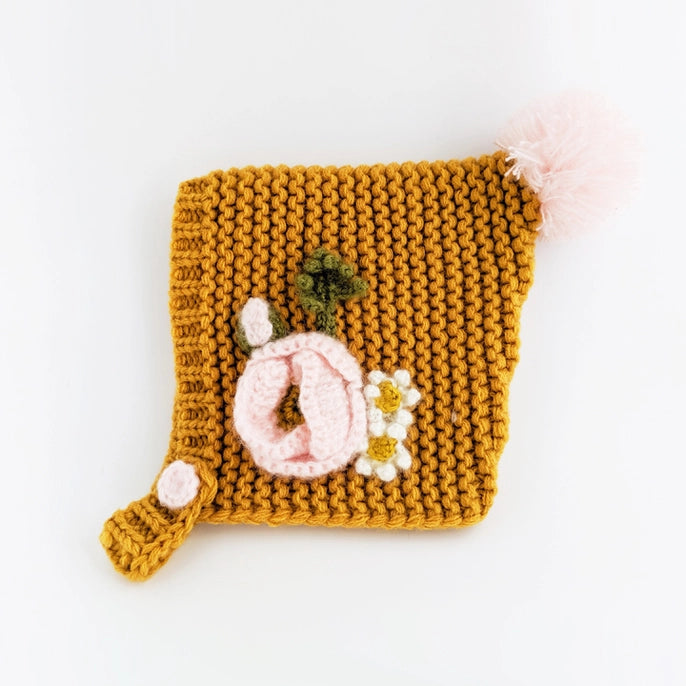gold poppy bonnet