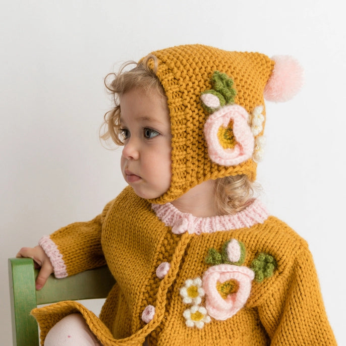 gold poppy bonnet