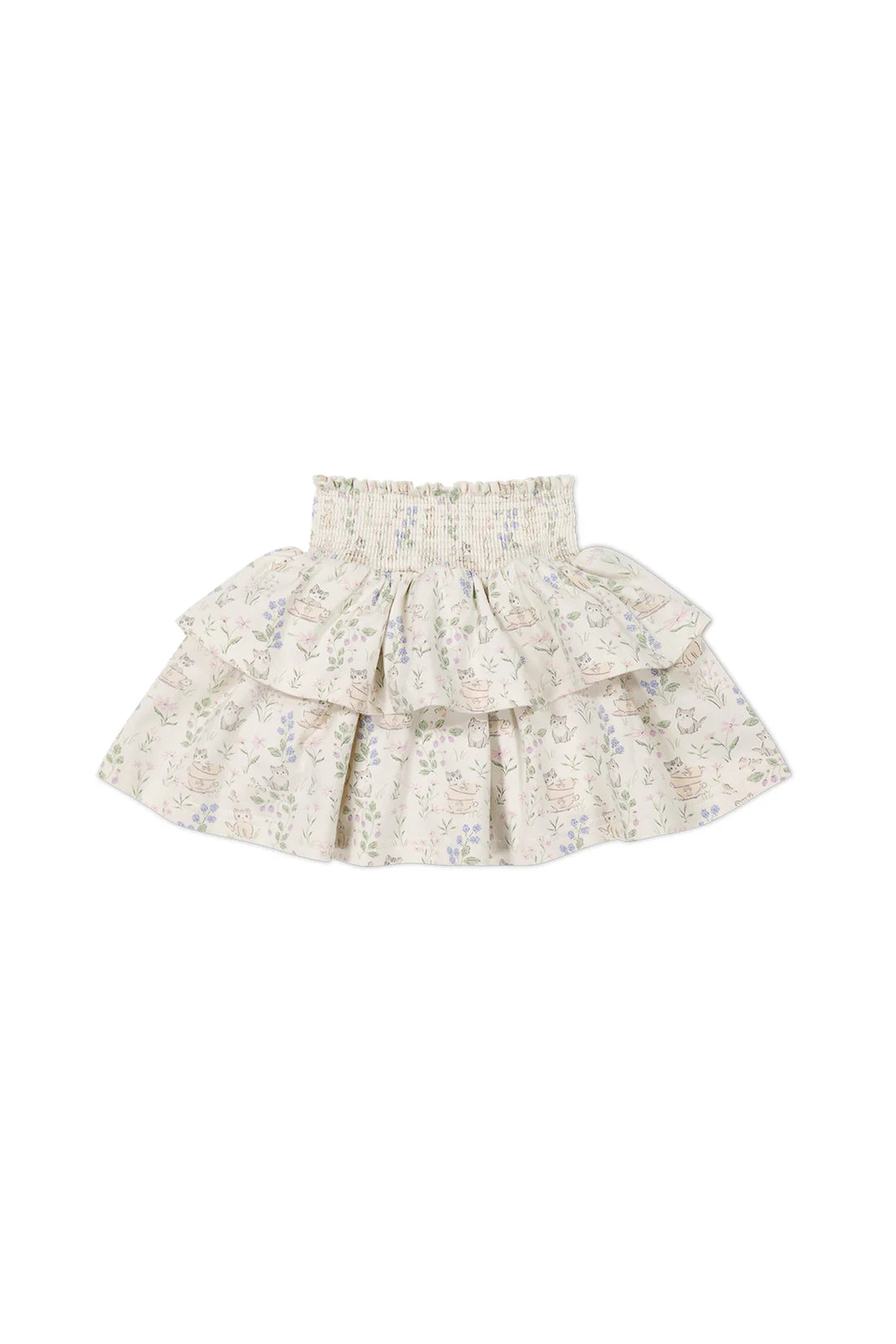 organic cotton ruby skirt - moons garden lavender