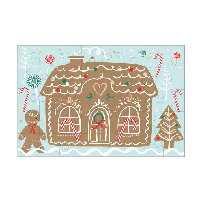 gingerbread christmas eve suitcase