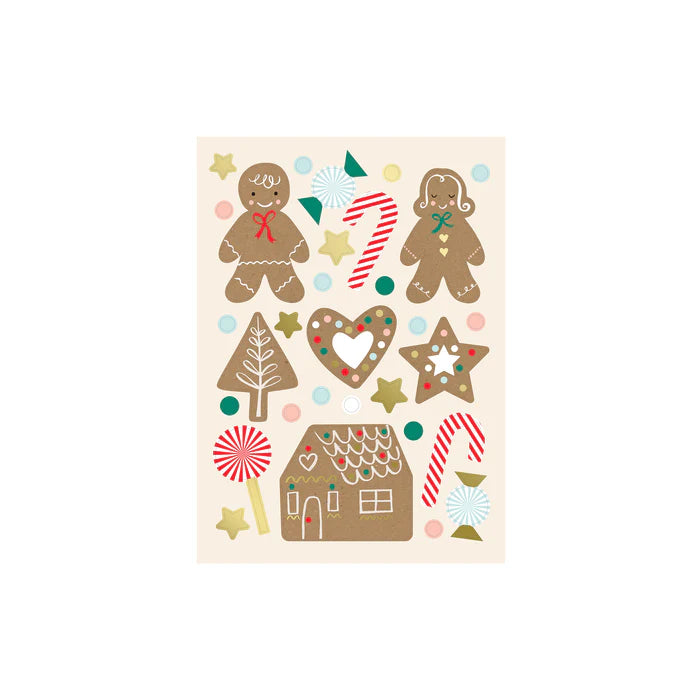 gingerbread christmas eve suitcase