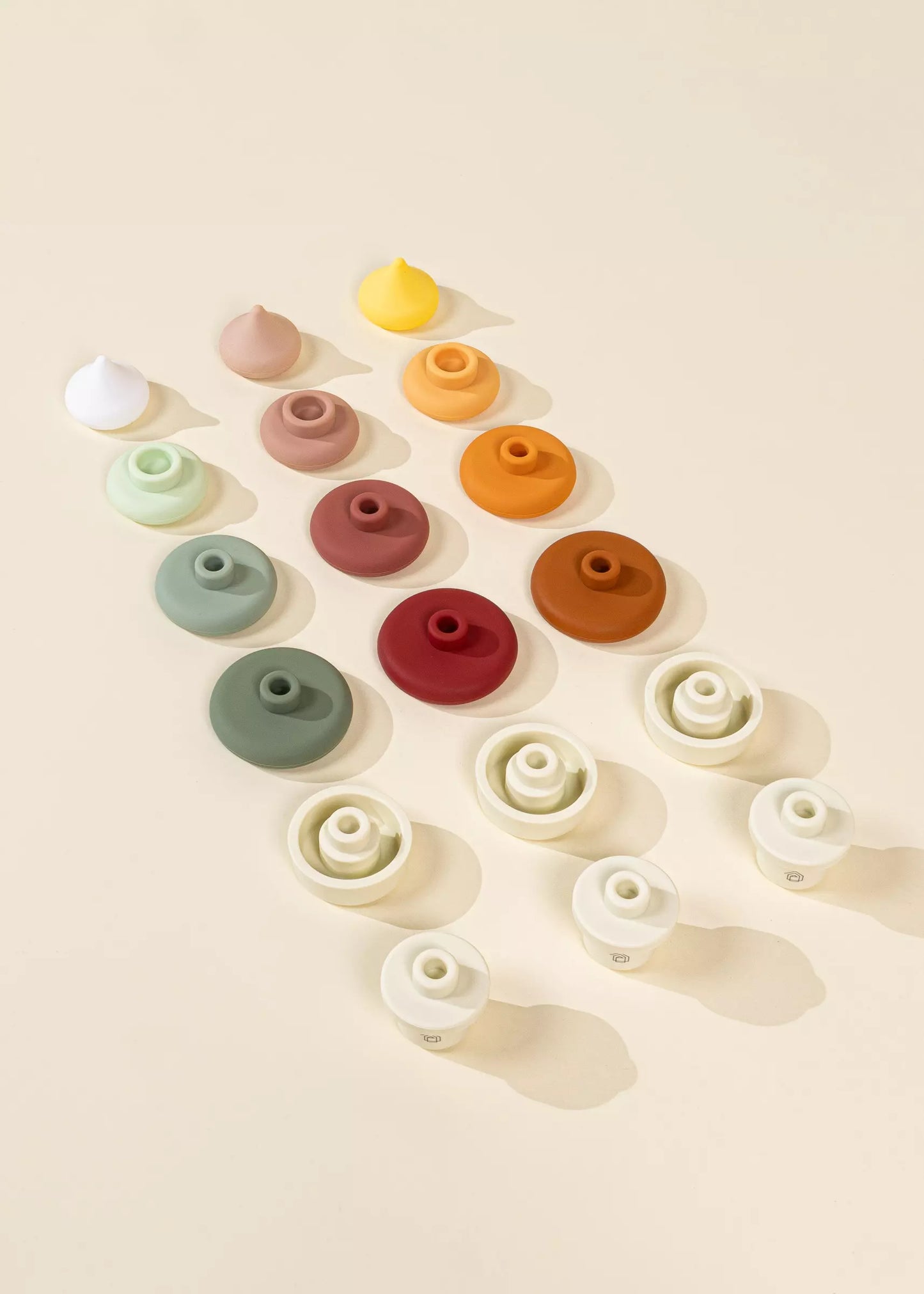 silicone stackable ice cream cones