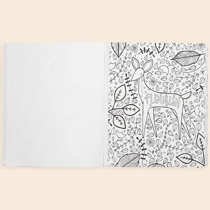 together: a mommy + me coloring book