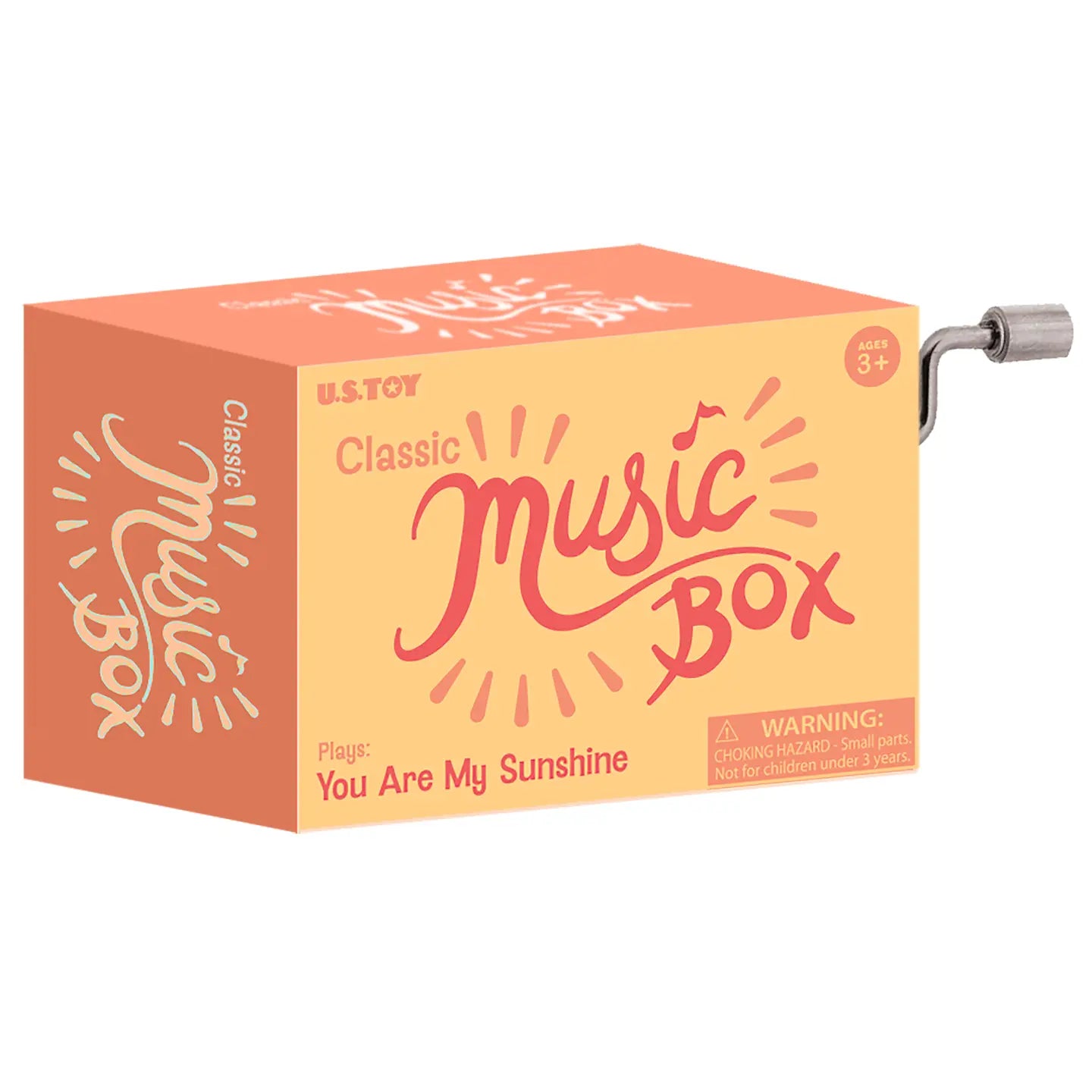 hand crank mini music box