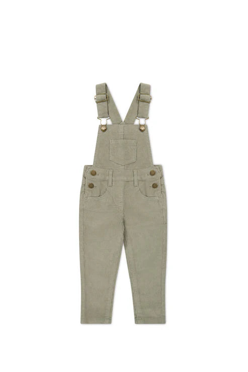 jordie cord overall - moss