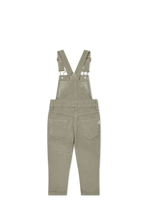 jordie cord overall - moss