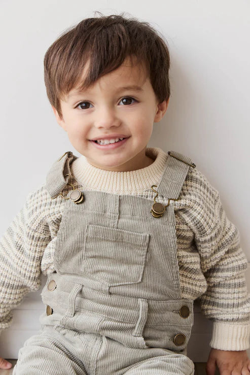 jordie cord overall - moss