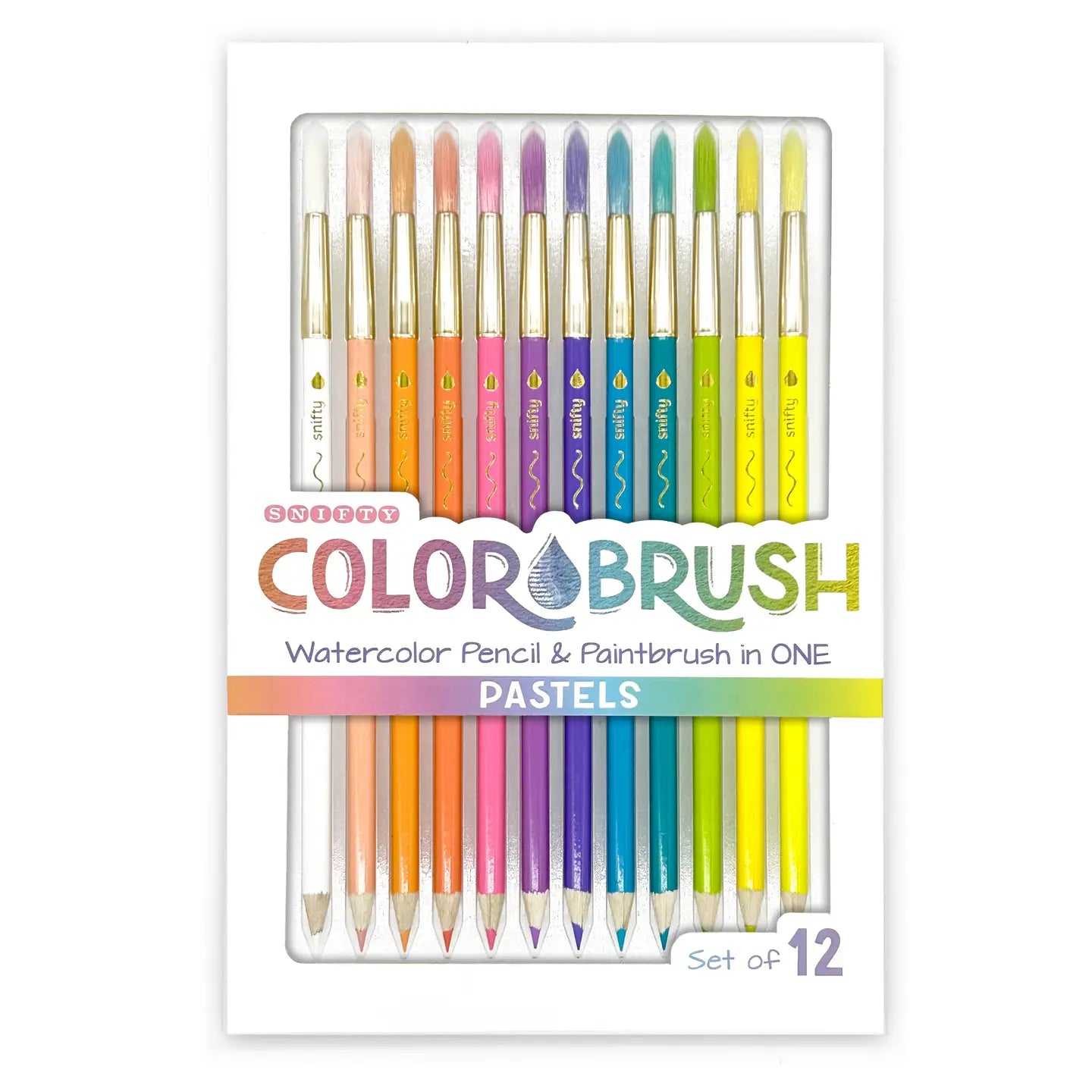pastel colorbrush - watercolor pencil/paintbrush