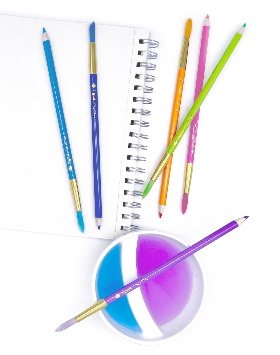 pastel colorbrush - watercolor pencil/paintbrush