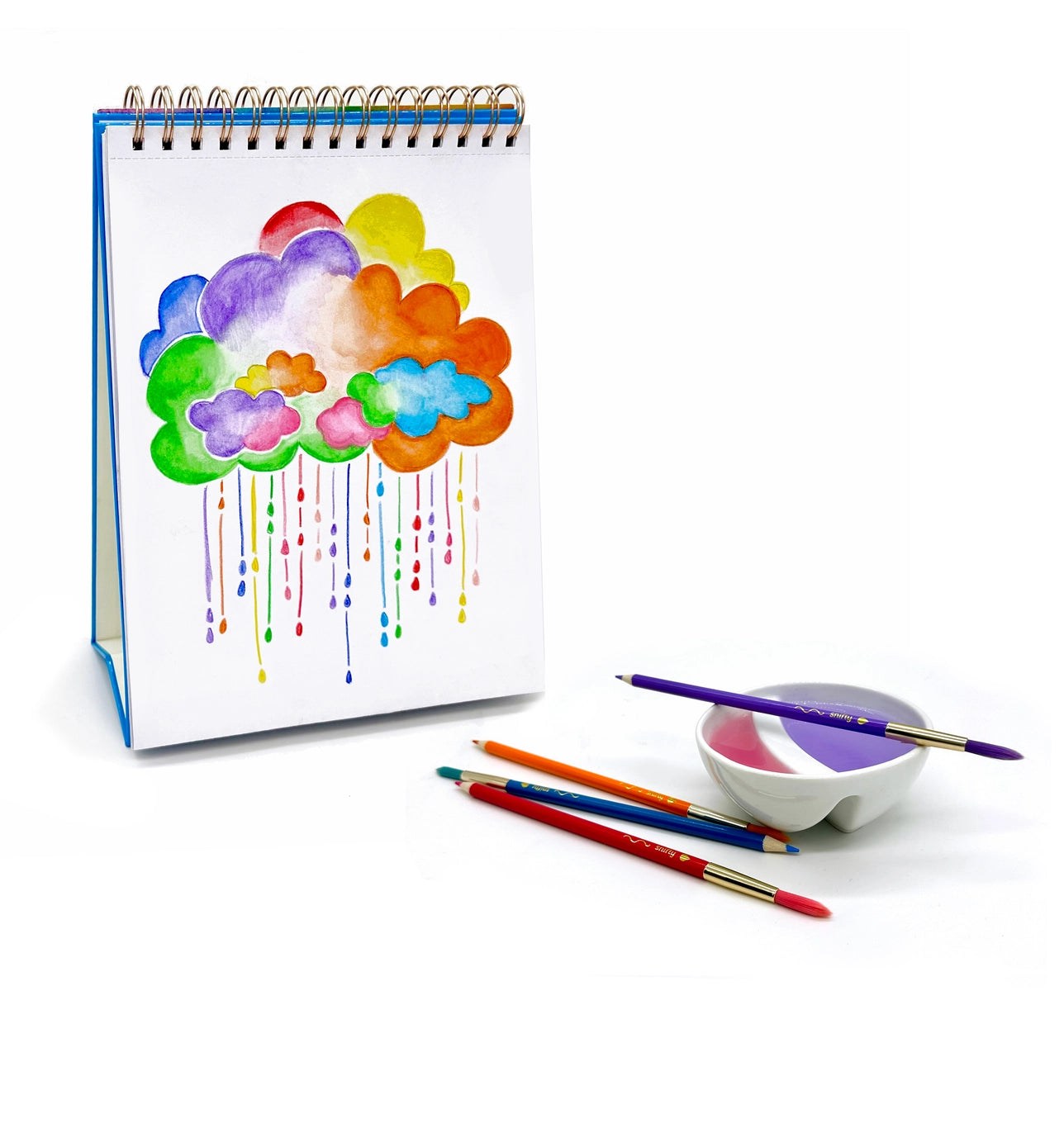 pastel colorbrush - watercolor pencil/paintbrush