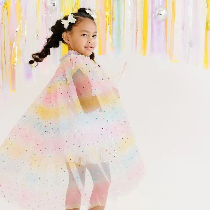 pastel unicorn cape