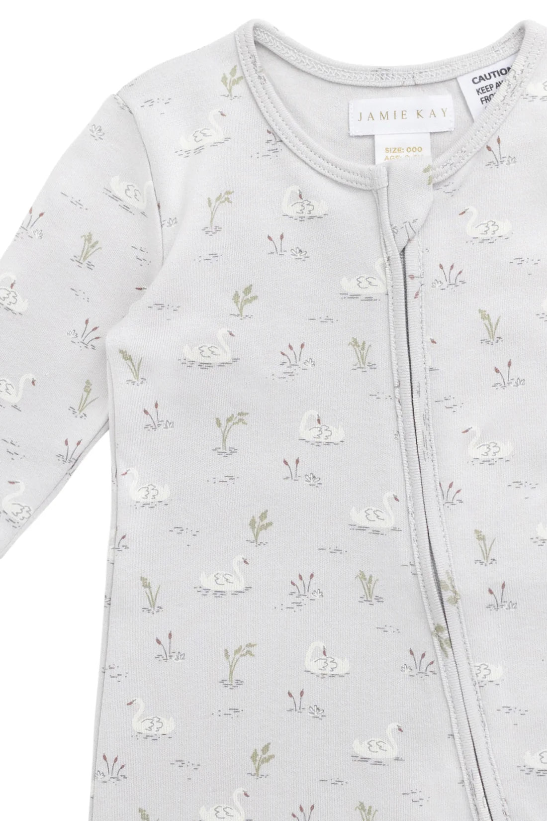 organic cotton frankie onepiece - swanning dawn blue