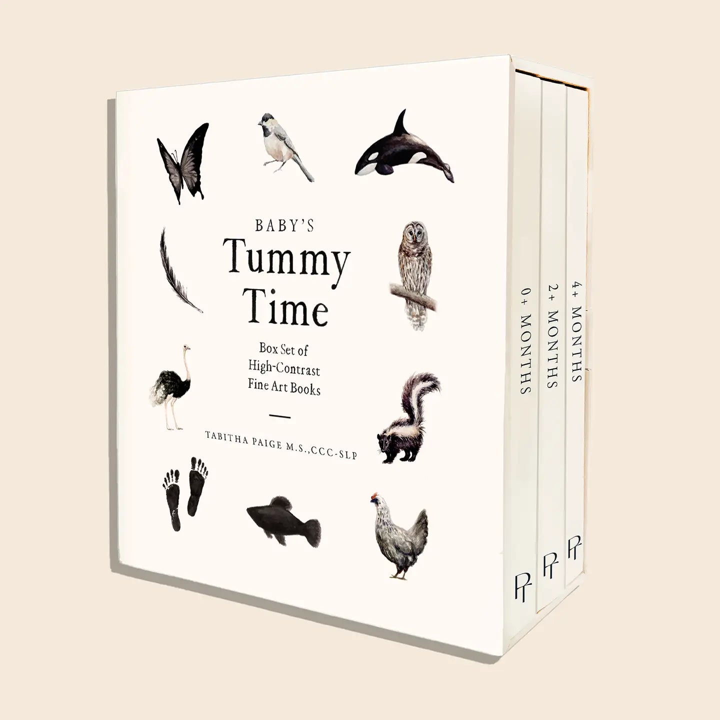 baby's tummy time book box set