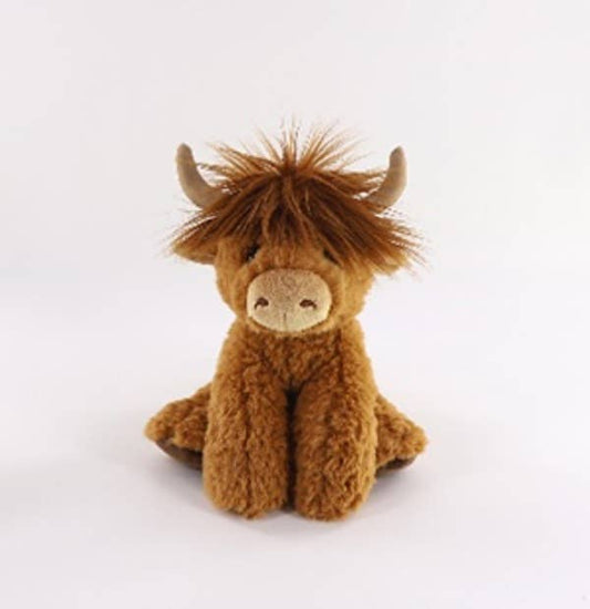 9" wild onez highland cow